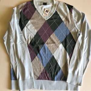 Gap men’s argyle V-neck sweaters